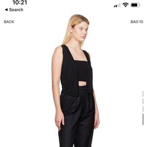 Brand new Never worn AYA MUSE black top XS